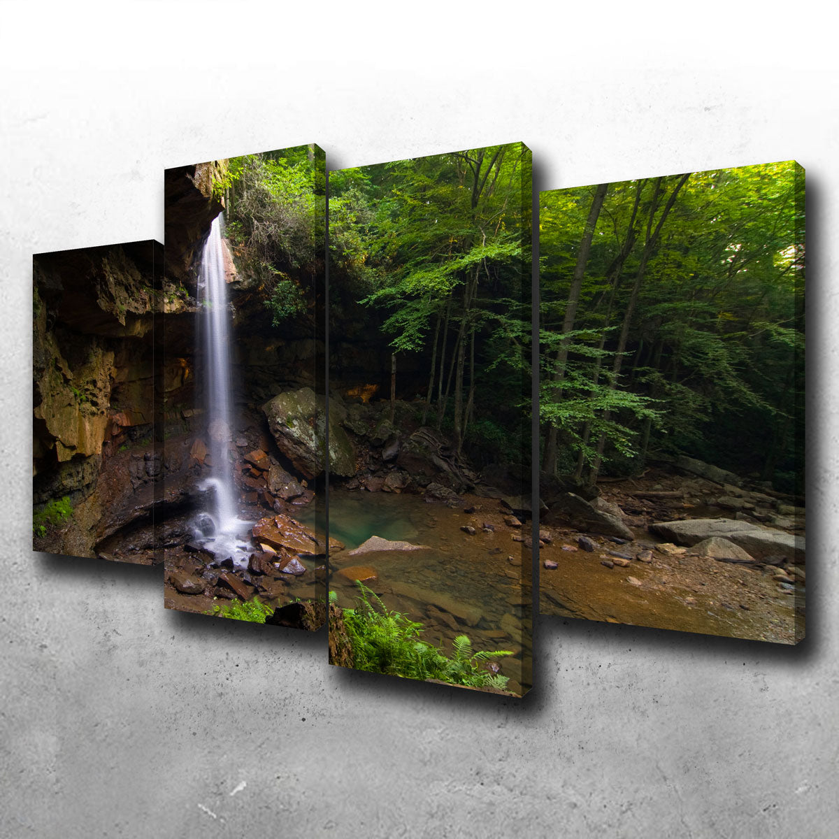Cucumber Falls in Ohiopyle State Park Wall Art