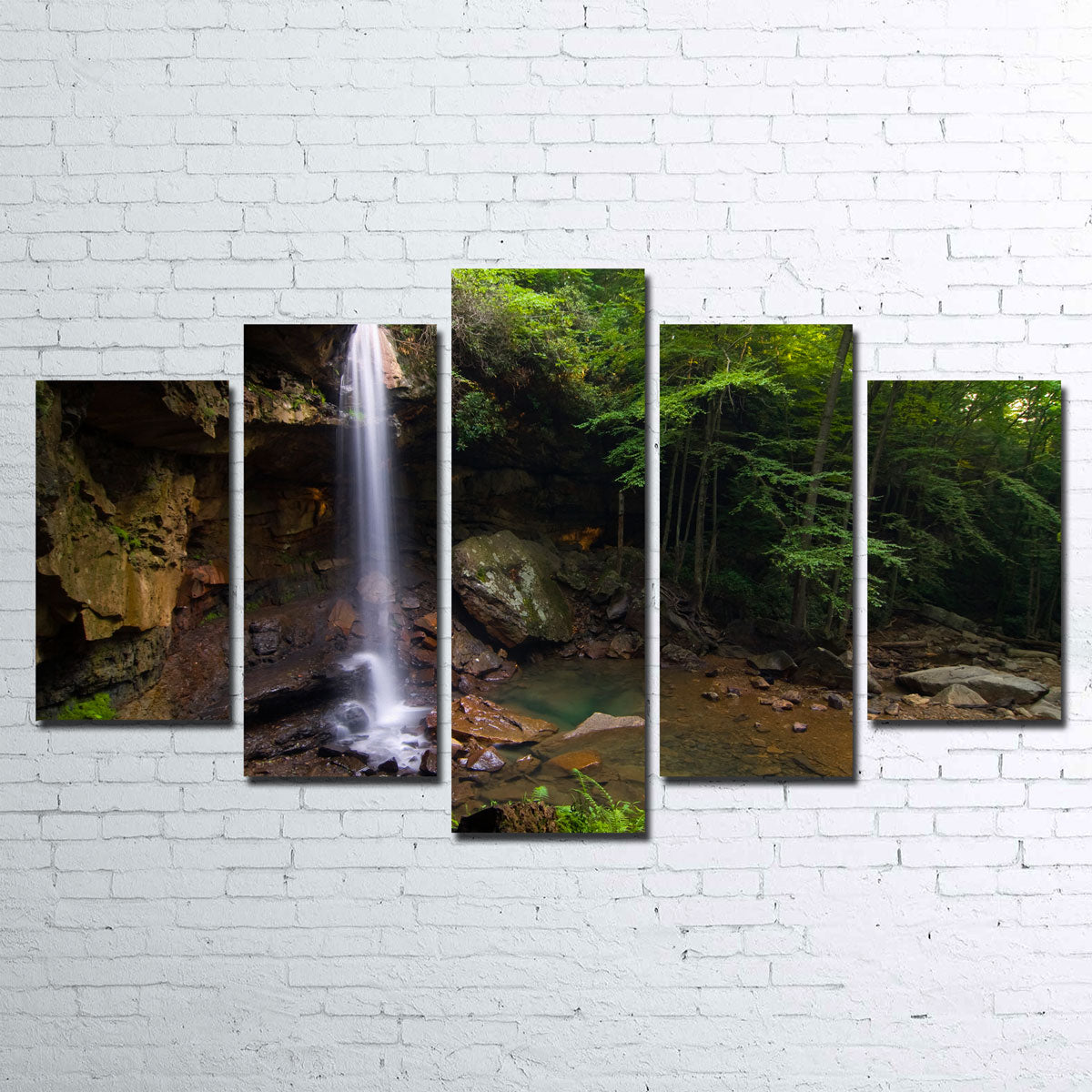Cucumber Falls in Ohiopyle State Park Wall Art