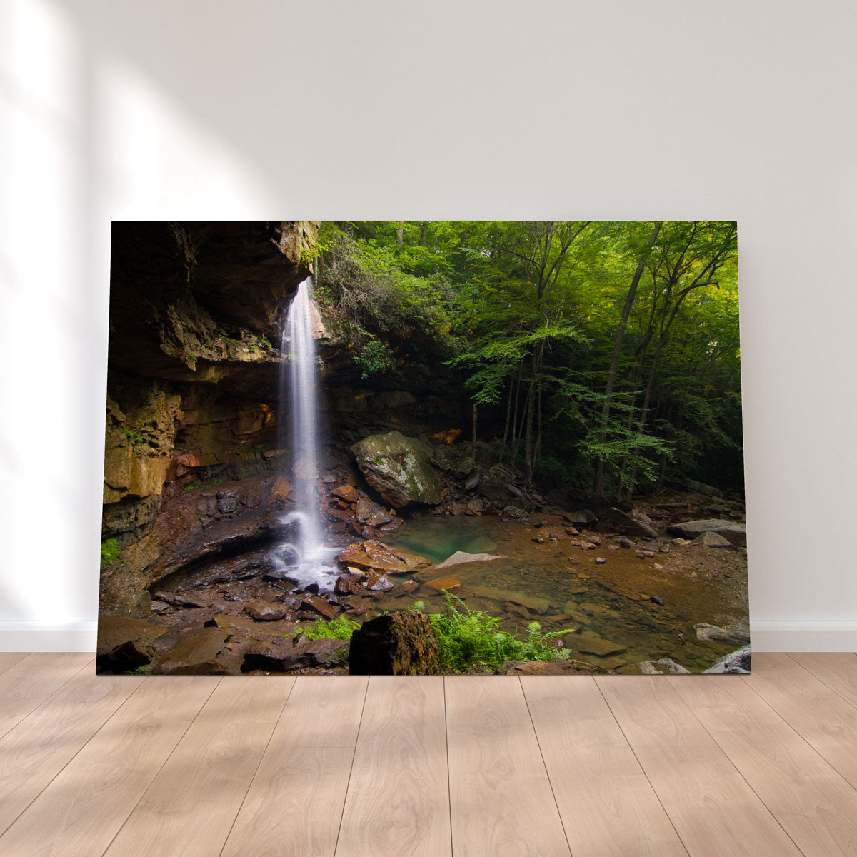 Cucumber Falls in Ohiopyle State Park Wall Art