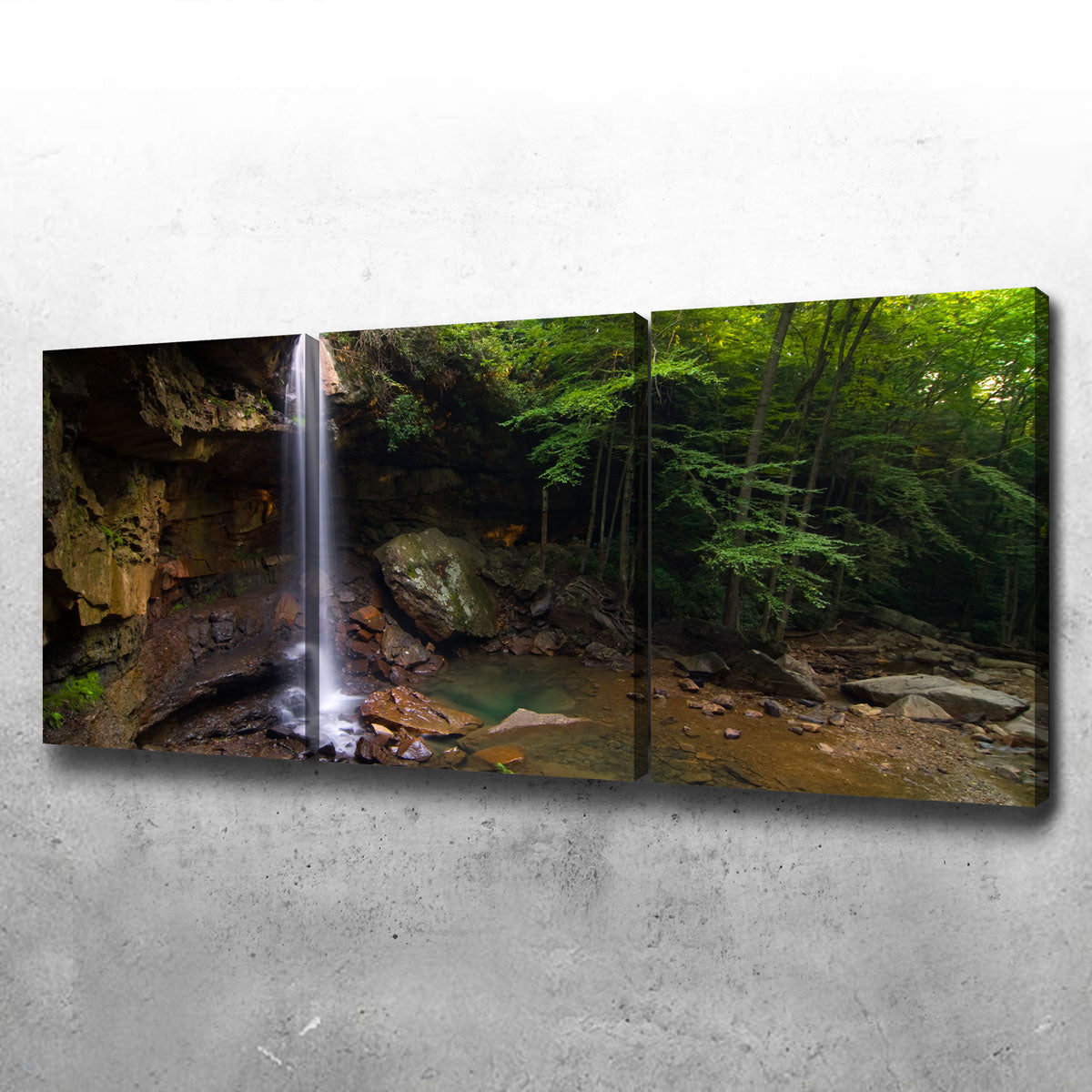 Cucumber Falls in Ohiopyle State Park Wall Art
