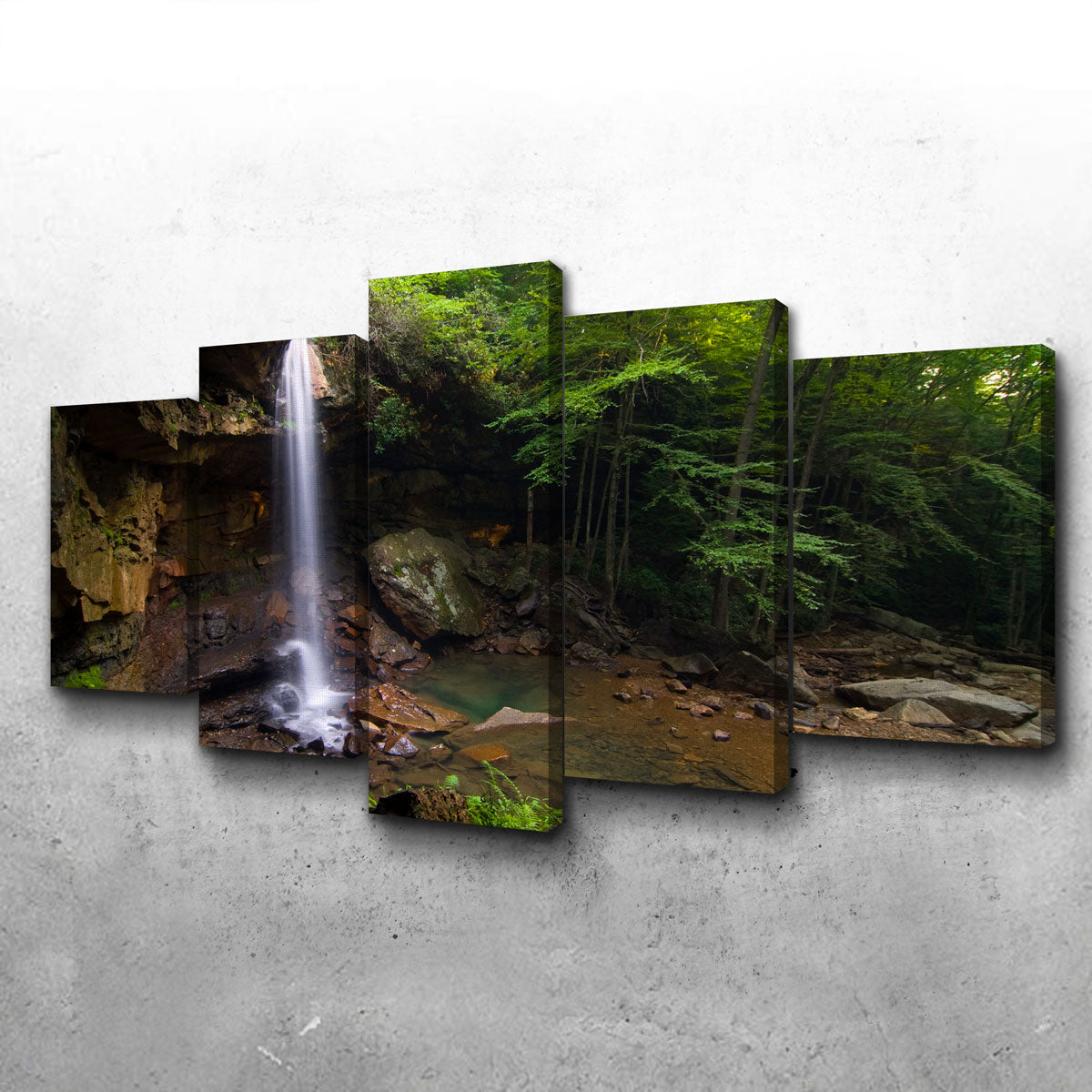 Cucumber Falls in Ohiopyle State Park Wall Art