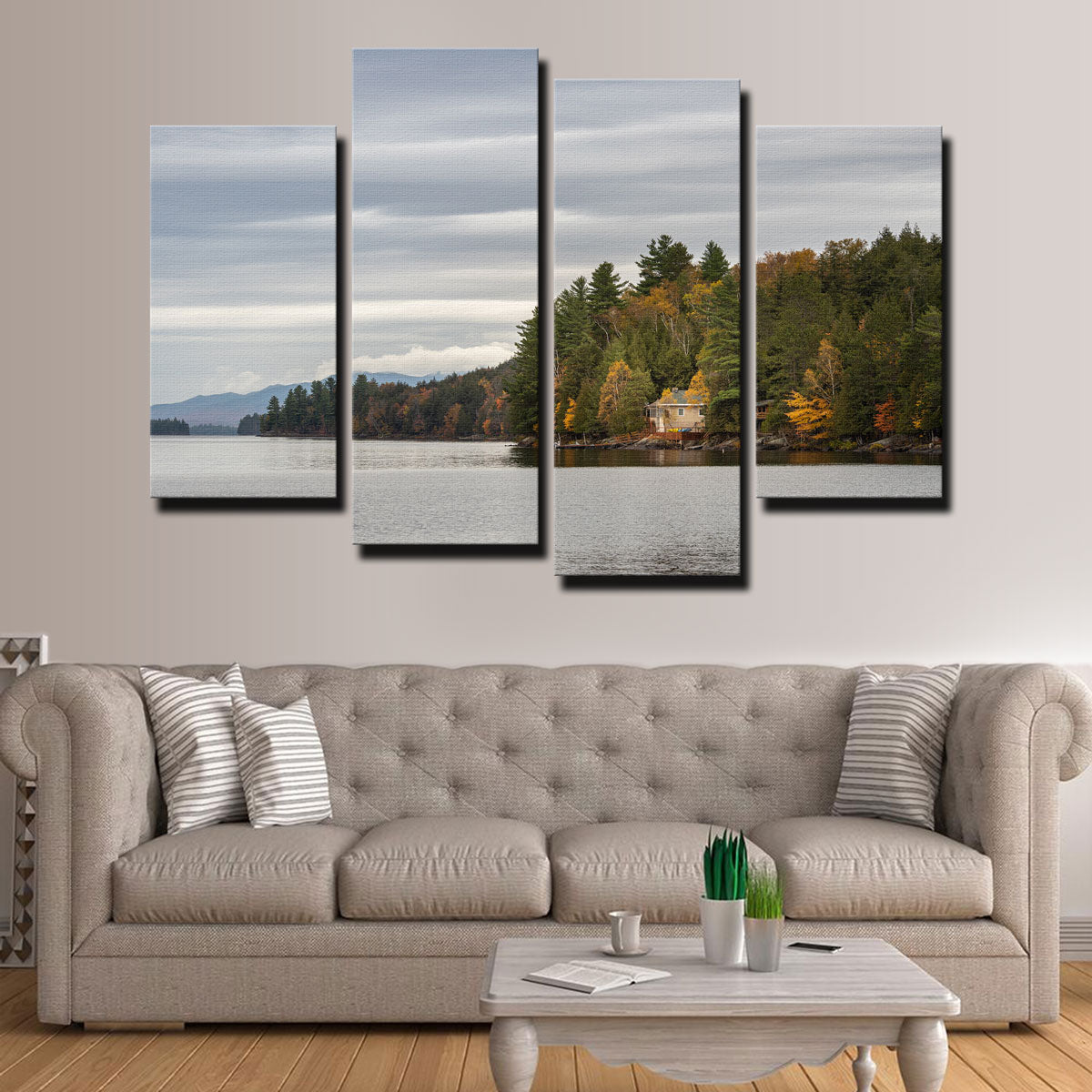 Adirondack Cottage Wall Art