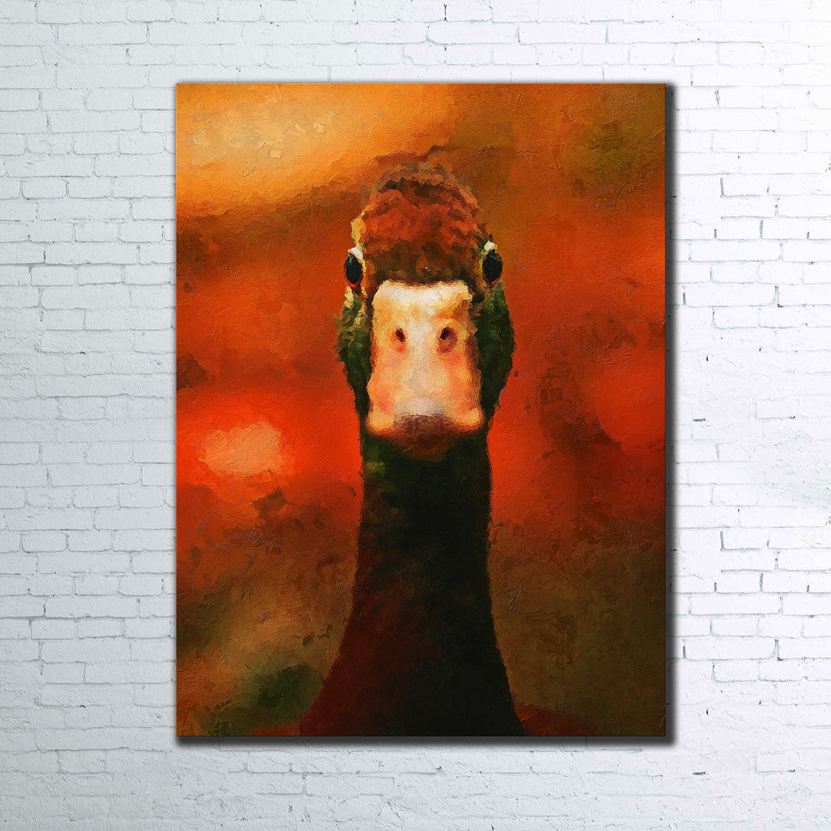 Duck Painting Wall Art