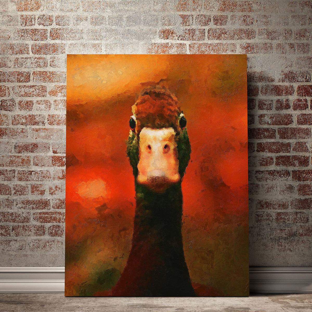 Duck Painting Wall Art