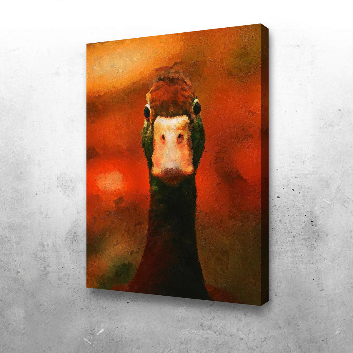 Duck Painting Wall Art