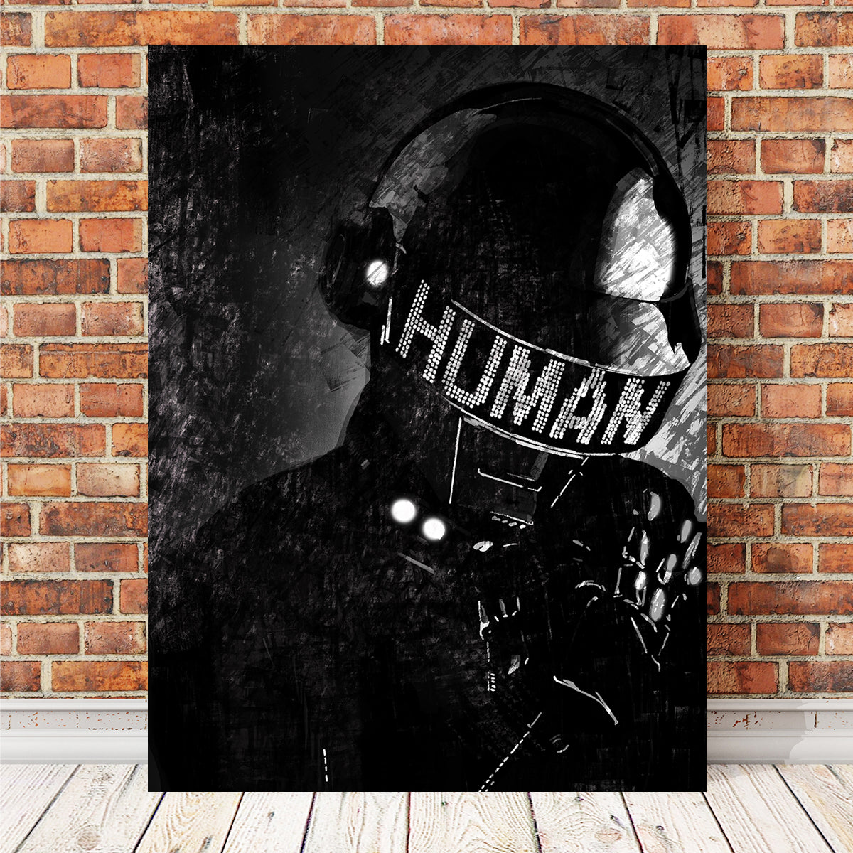 Daft Punk Thomas Wall Art