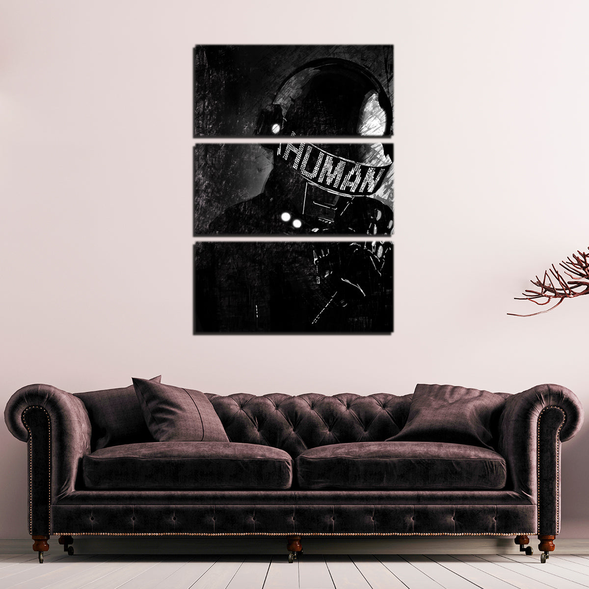 Daft Punk Thomas Wall Art