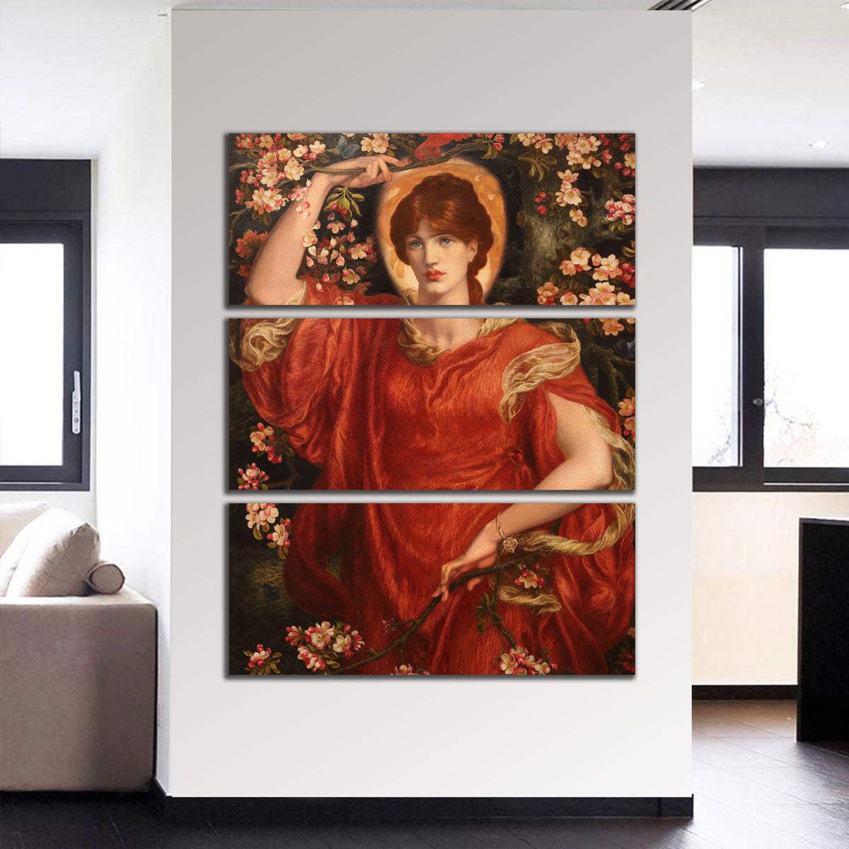 A Vision of Fiammetta Wall Art