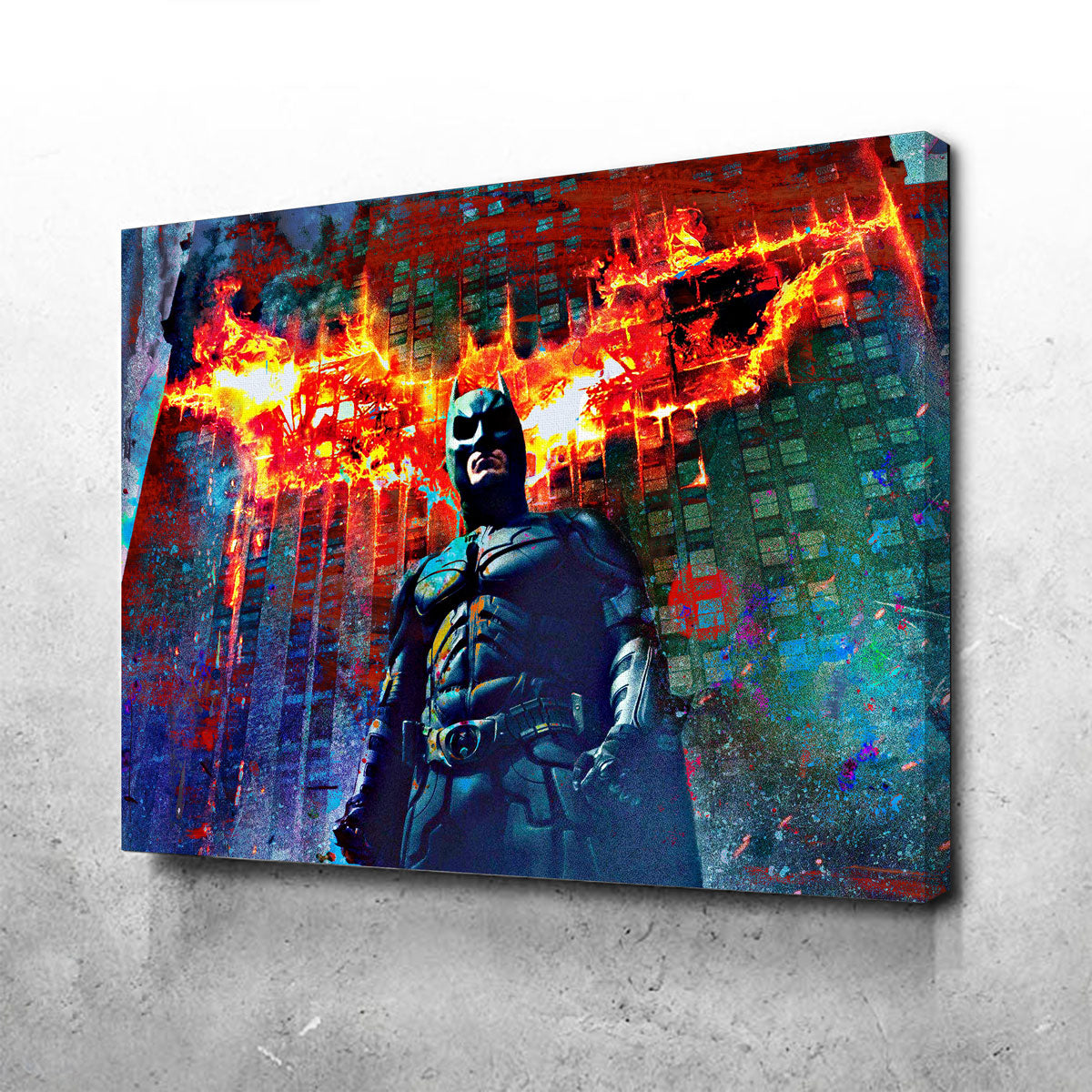 The Dark Knight shops Canvas ready to hang poster