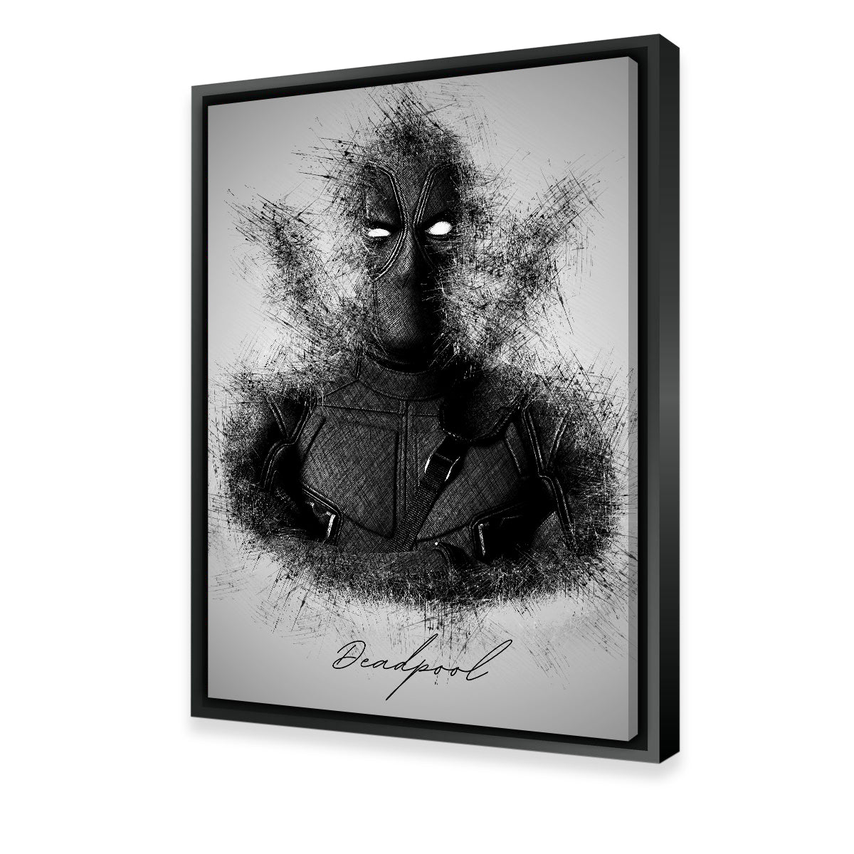 DeadPool Sketch Wall Art