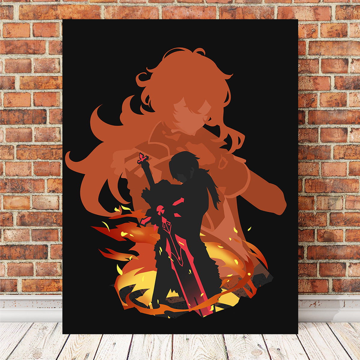Diluc Wall Art