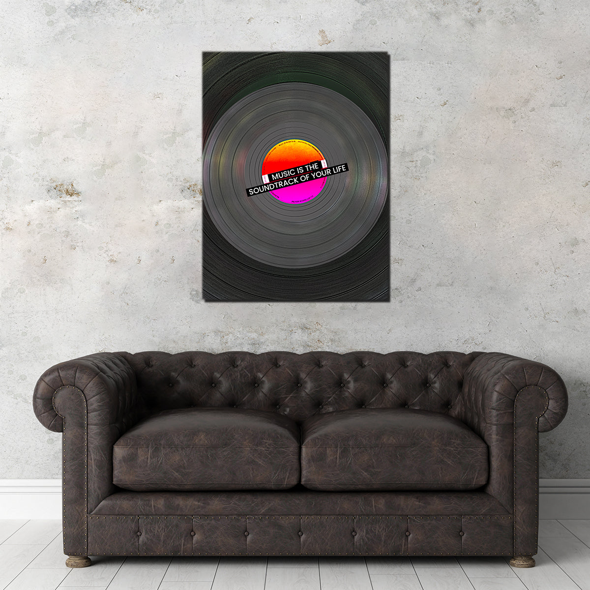 Disc Design Wall Art