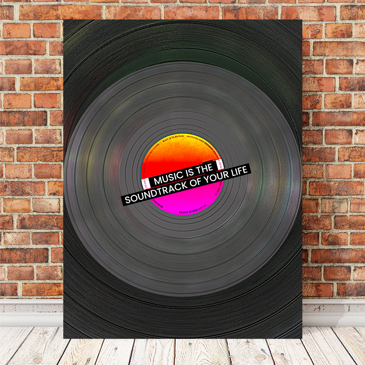 Disc Design Wall Art