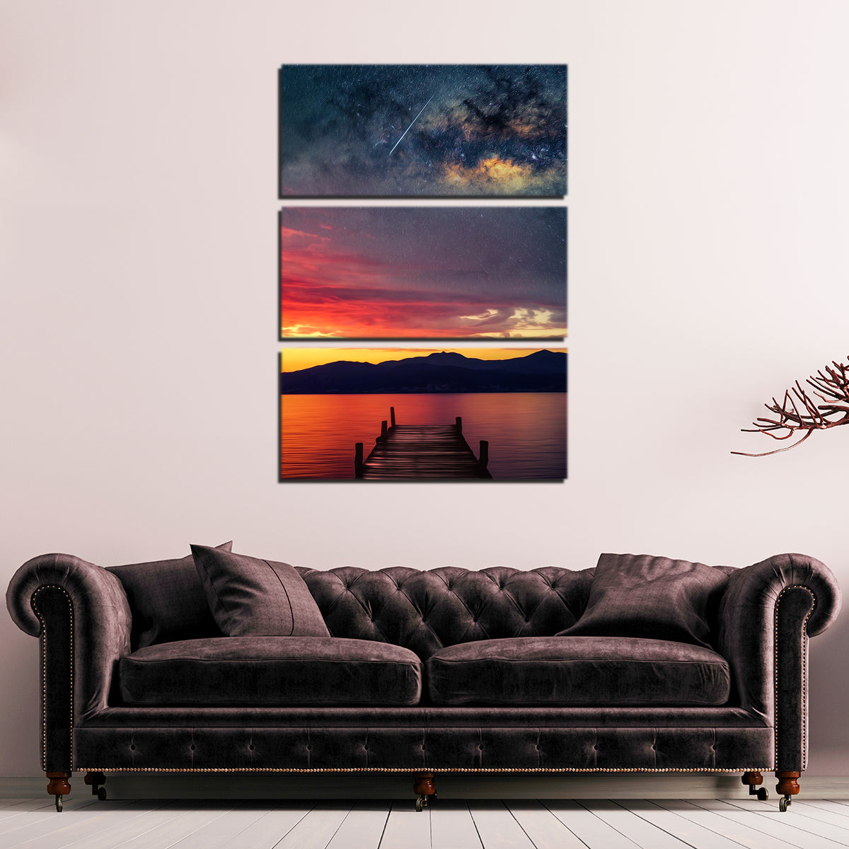 Dock to the Stars Wall Art