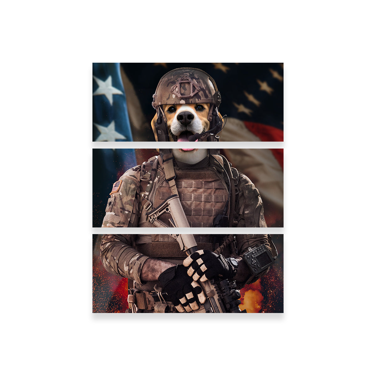 Dog Soldier Wall Art