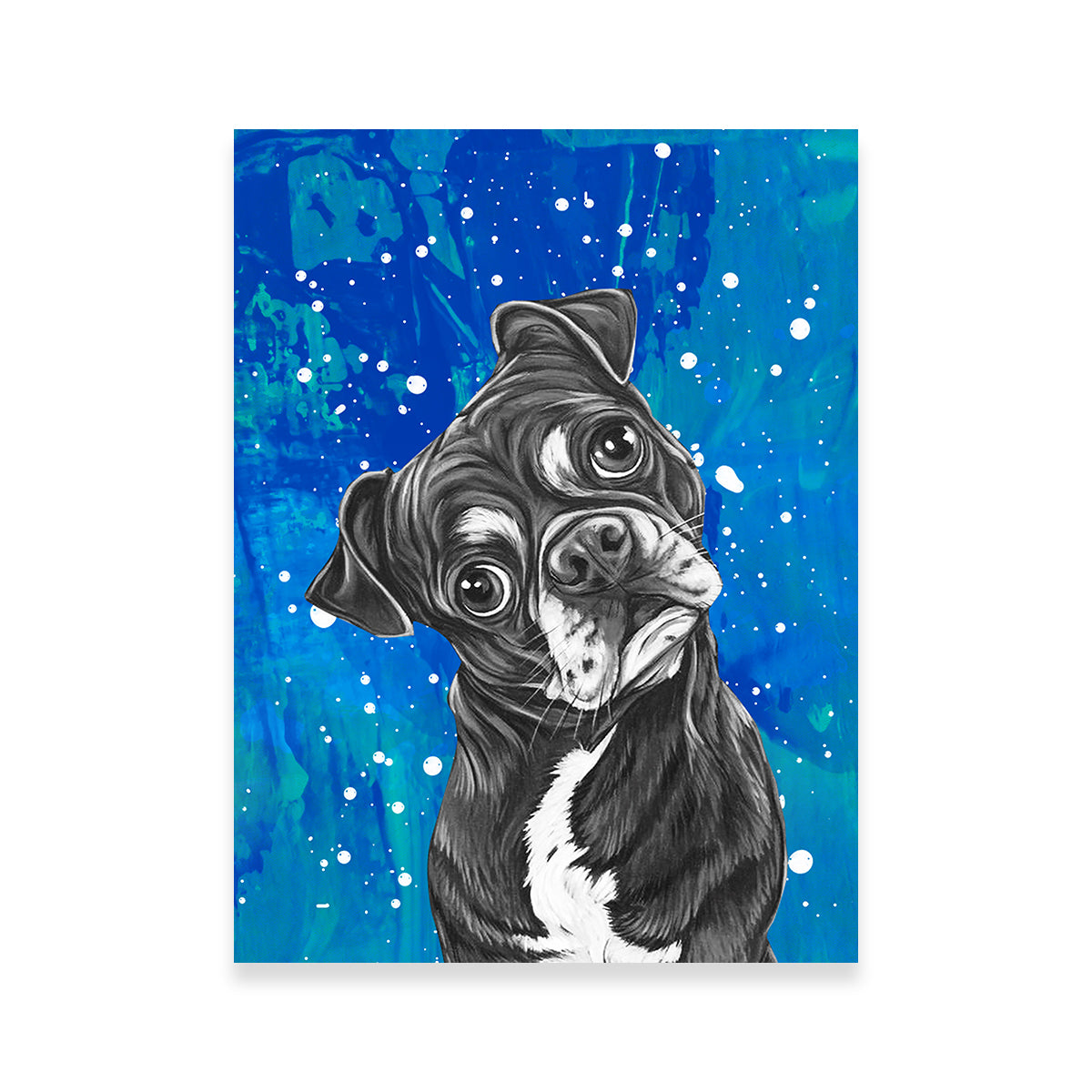 Dog Canvas Art Wall Art