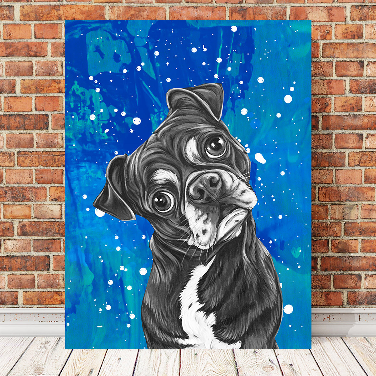 Dog Canvas Art Wall Art