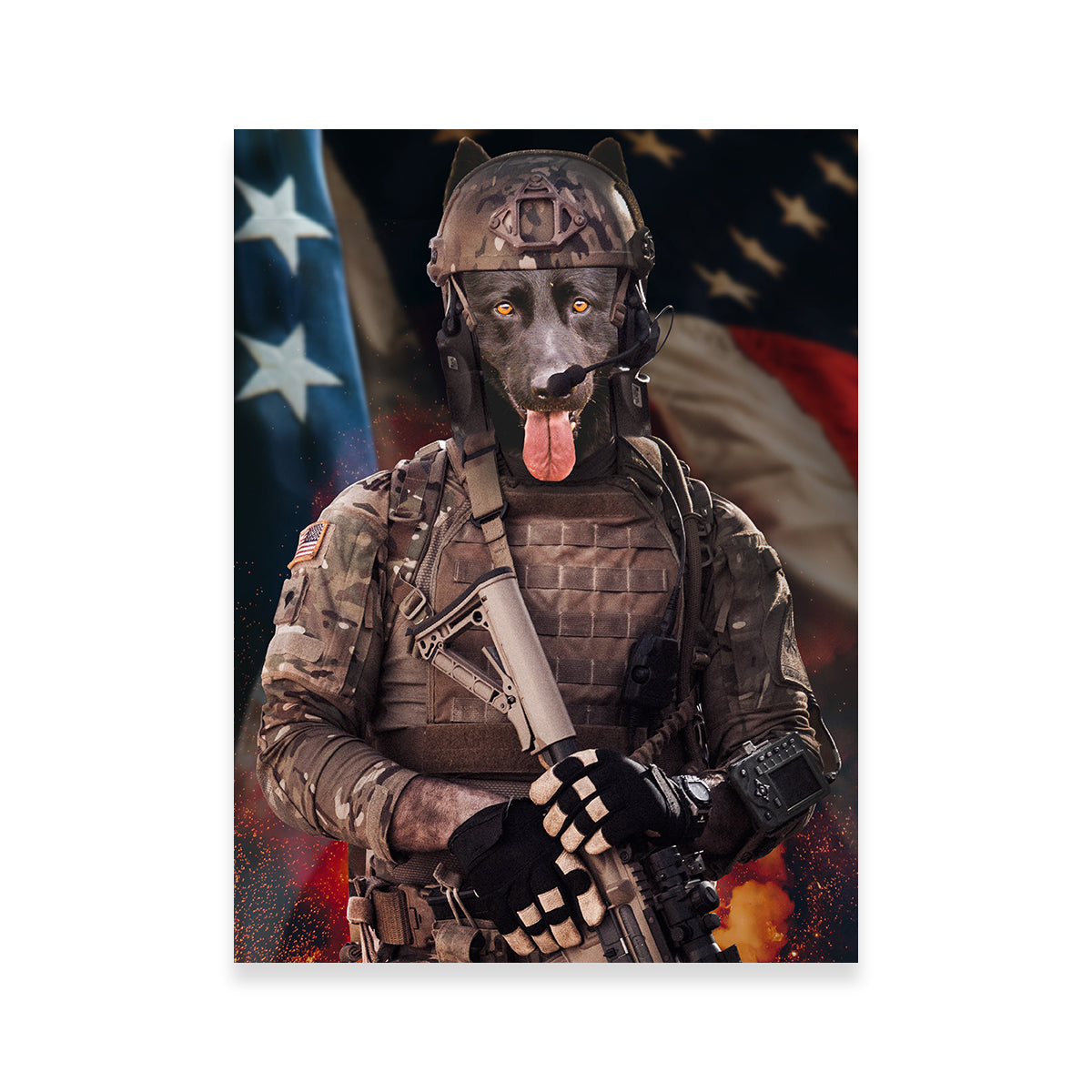 Dogger Soldier Wall Art