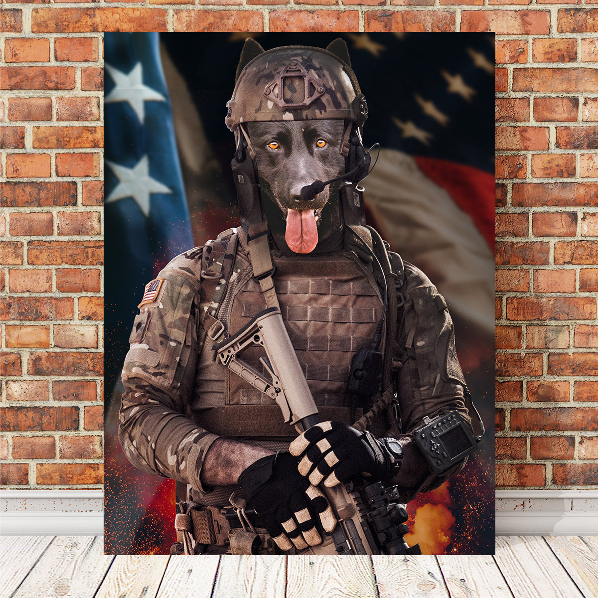 Dogger Soldier Wall Art