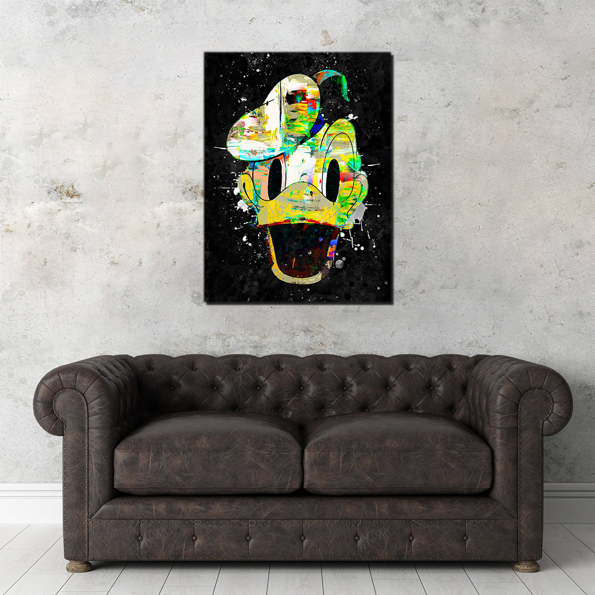 Donald Duck Canvas Art Wall Art