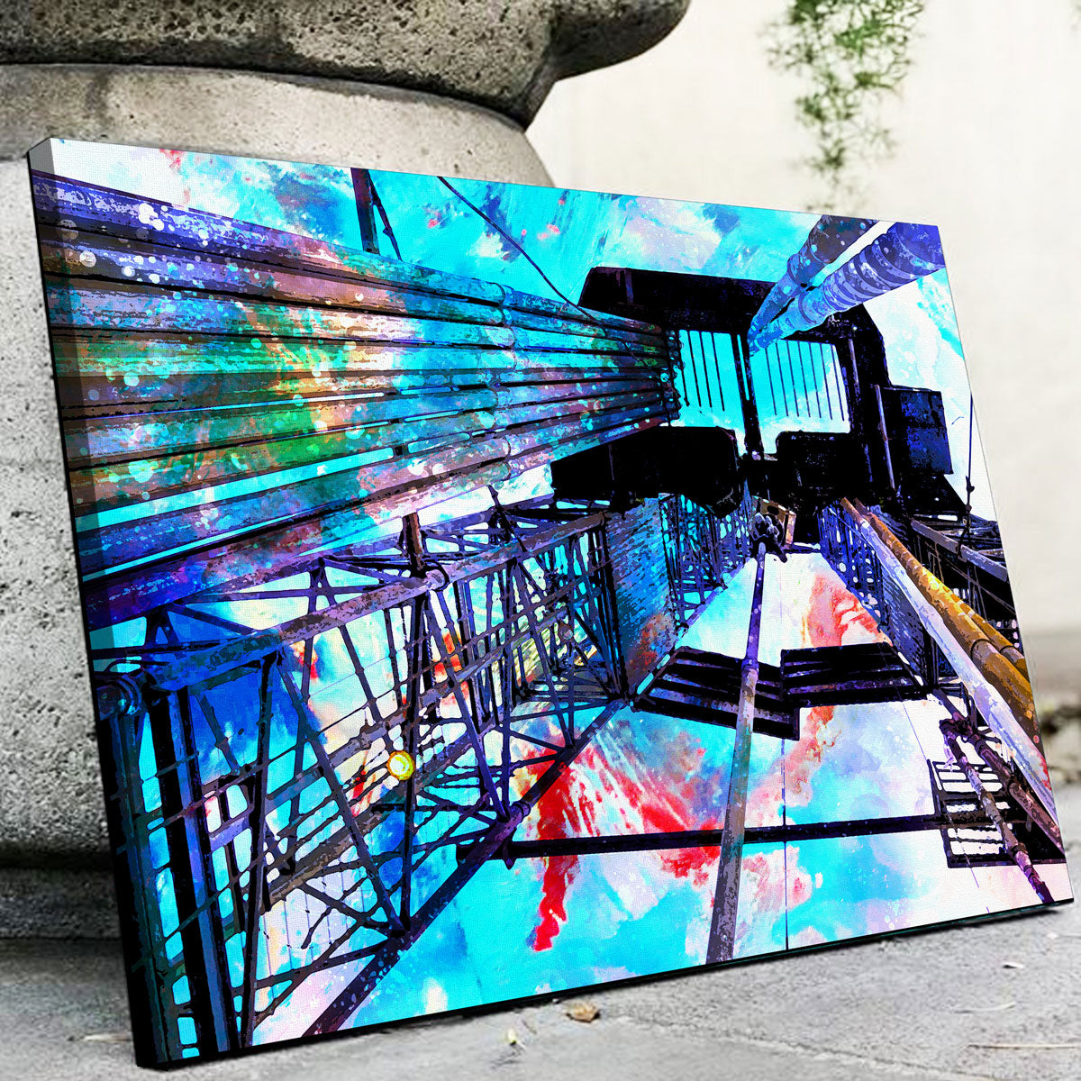 Drilling Rig Wall Art