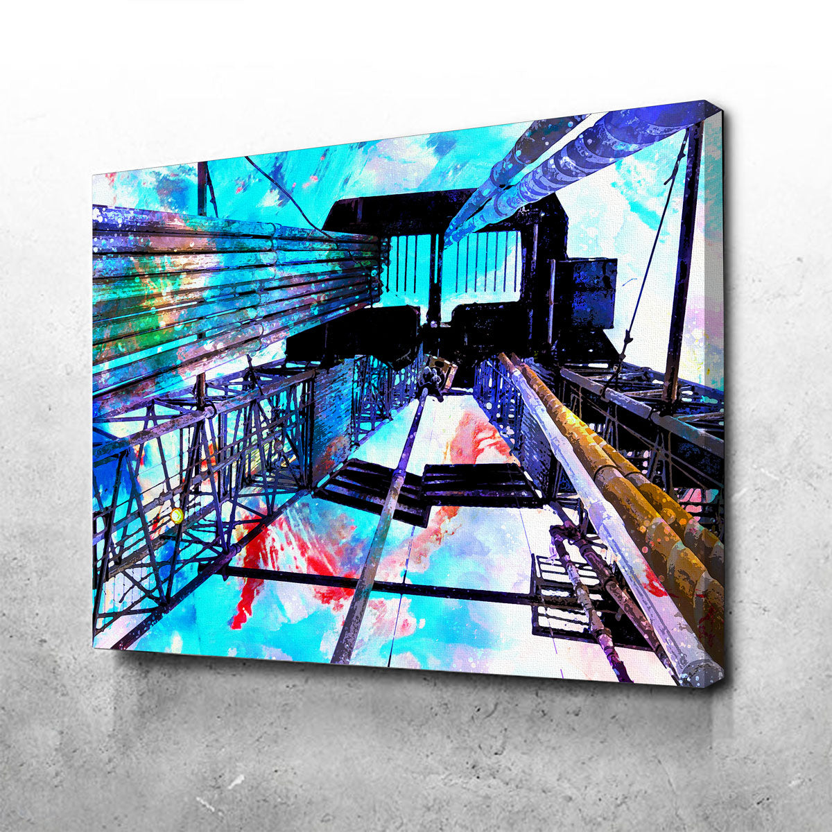 Drilling Rig Wall Art