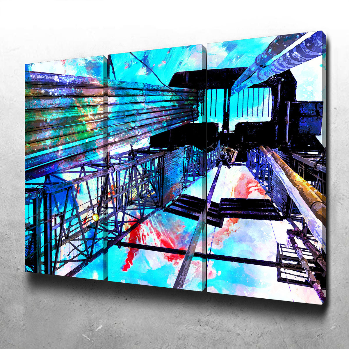 Drilling Rig Wall Art