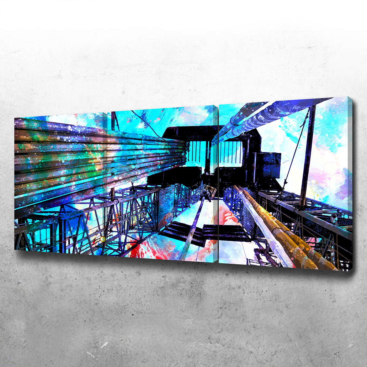 Drilling Rig Wall Art