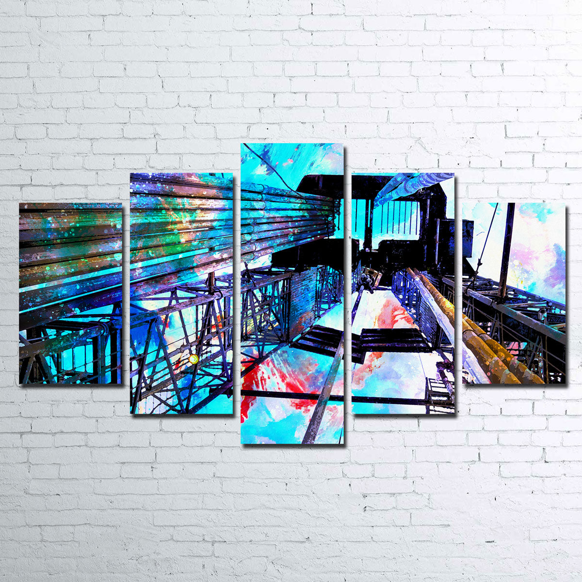 Drilling Rig Wall Art