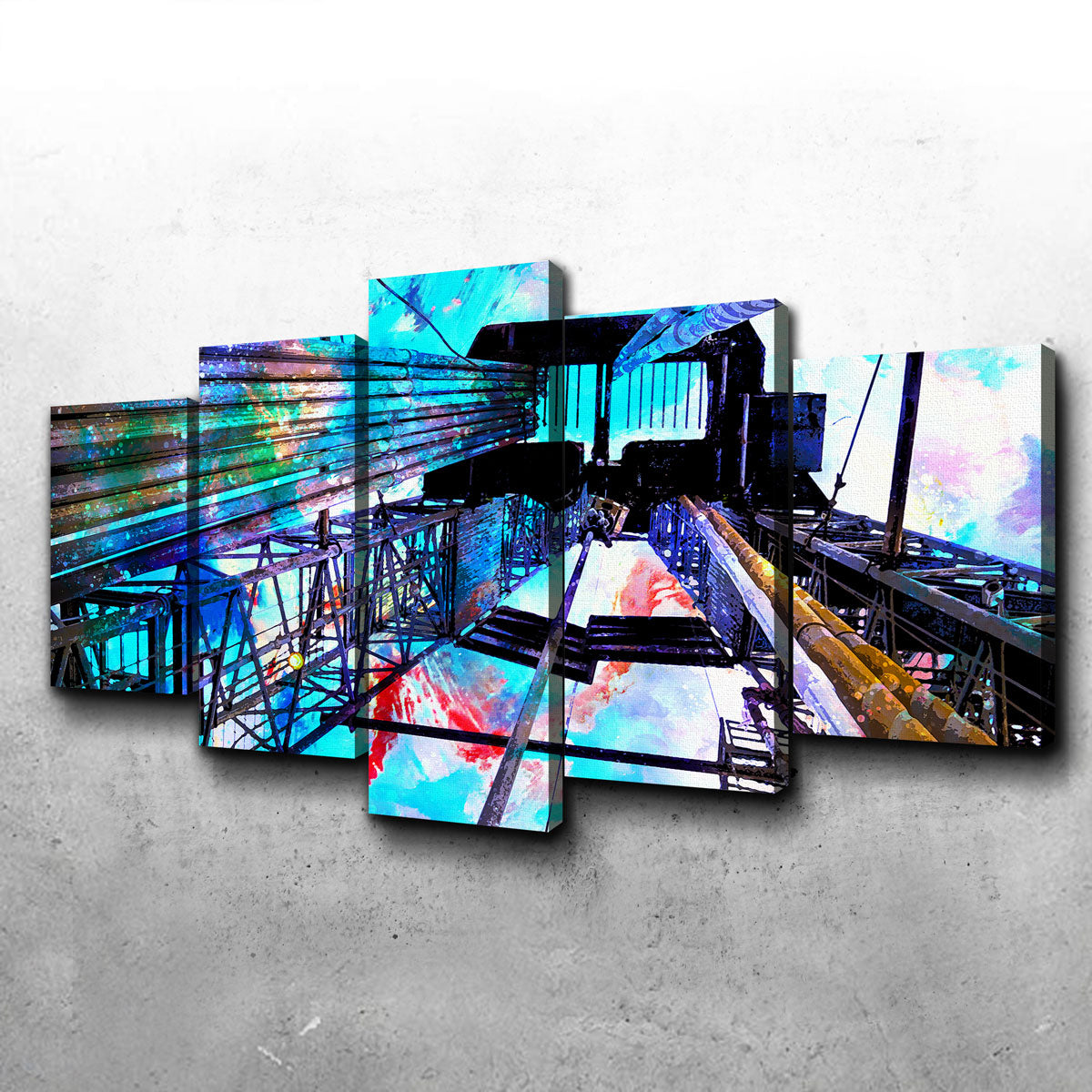 Drilling Rig Wall Art