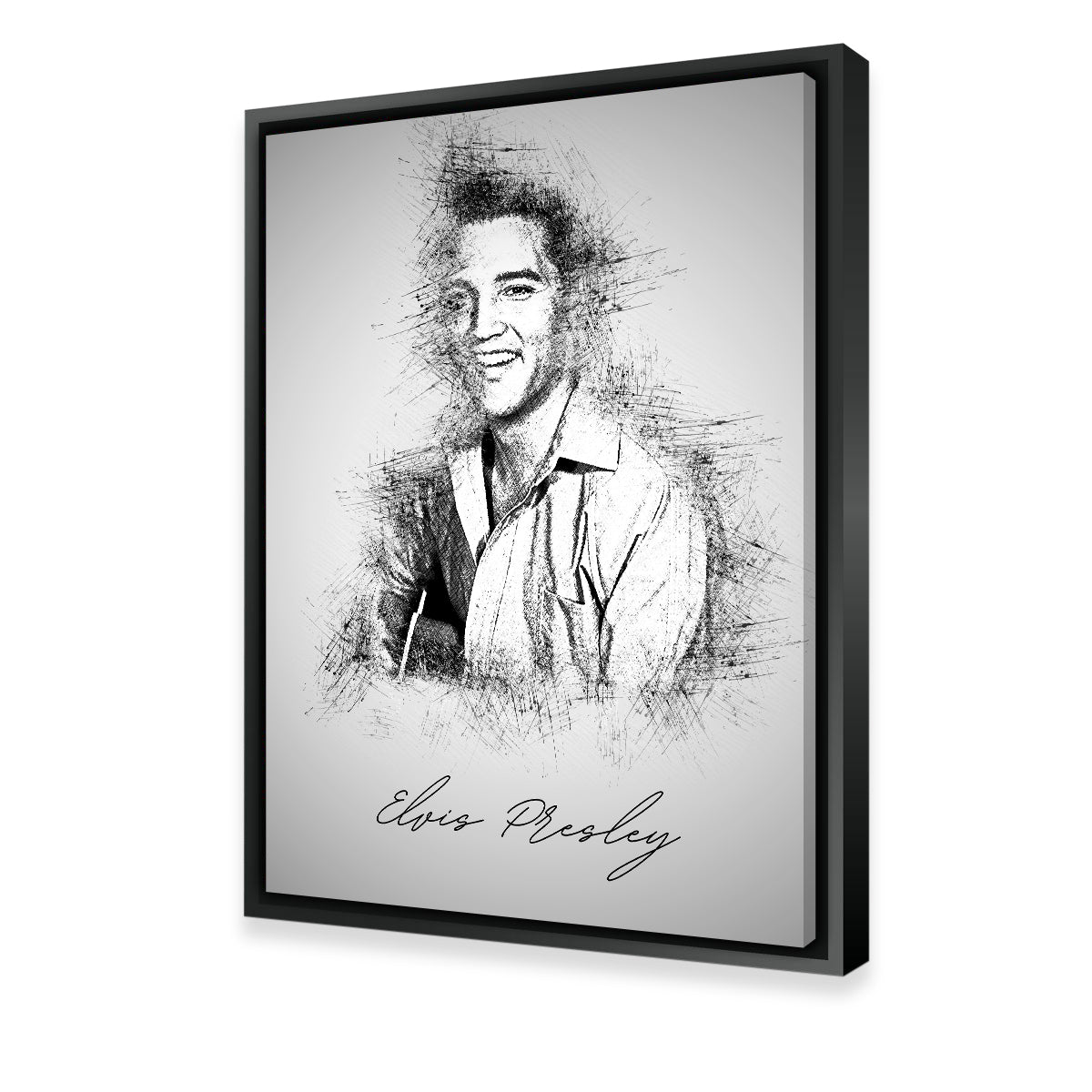 Elvis Presley Sketch Wall Art