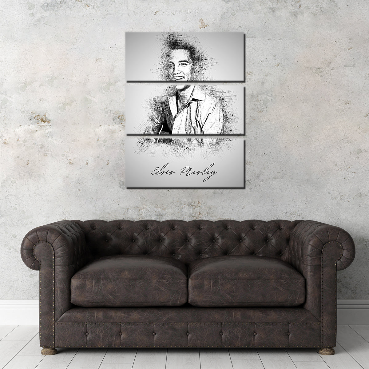 Elvis Presley Sketch Wall Art