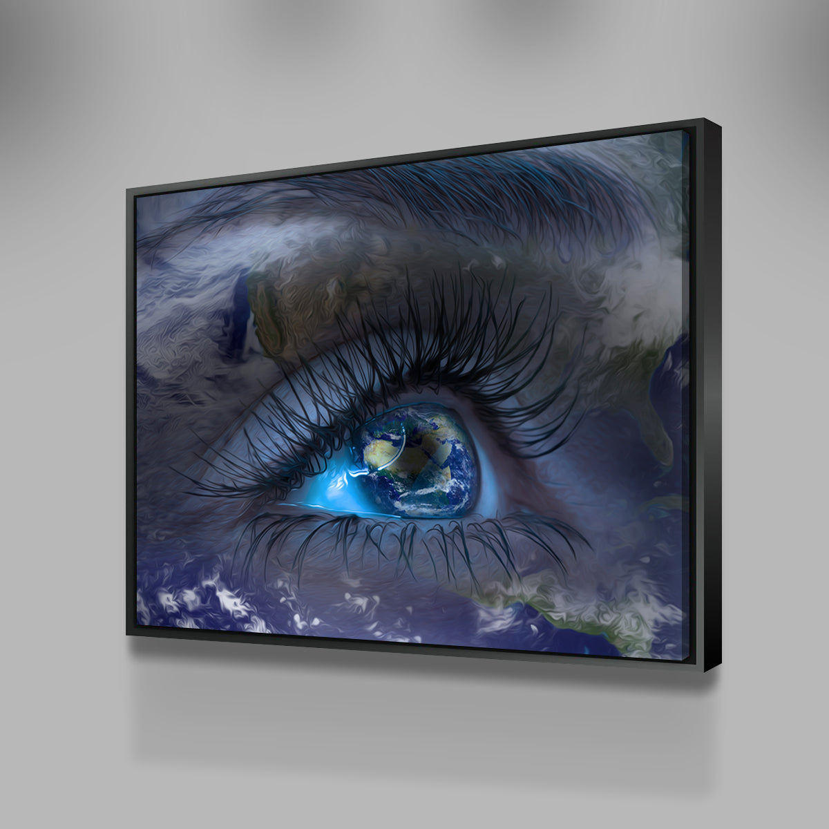 Earths Eye Wall Art