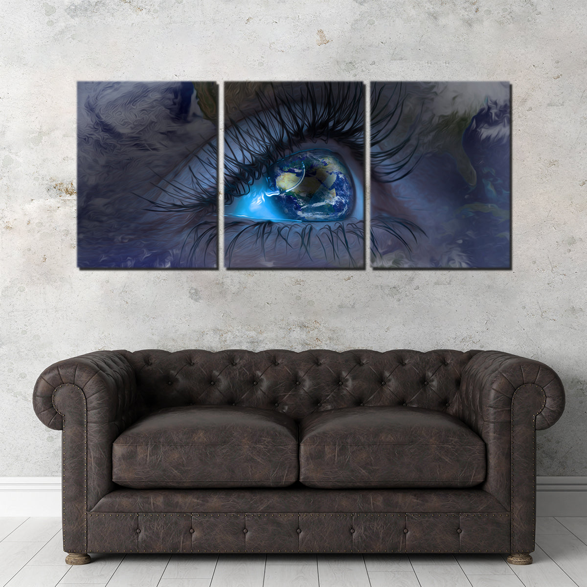 Earths Eye Wall Art