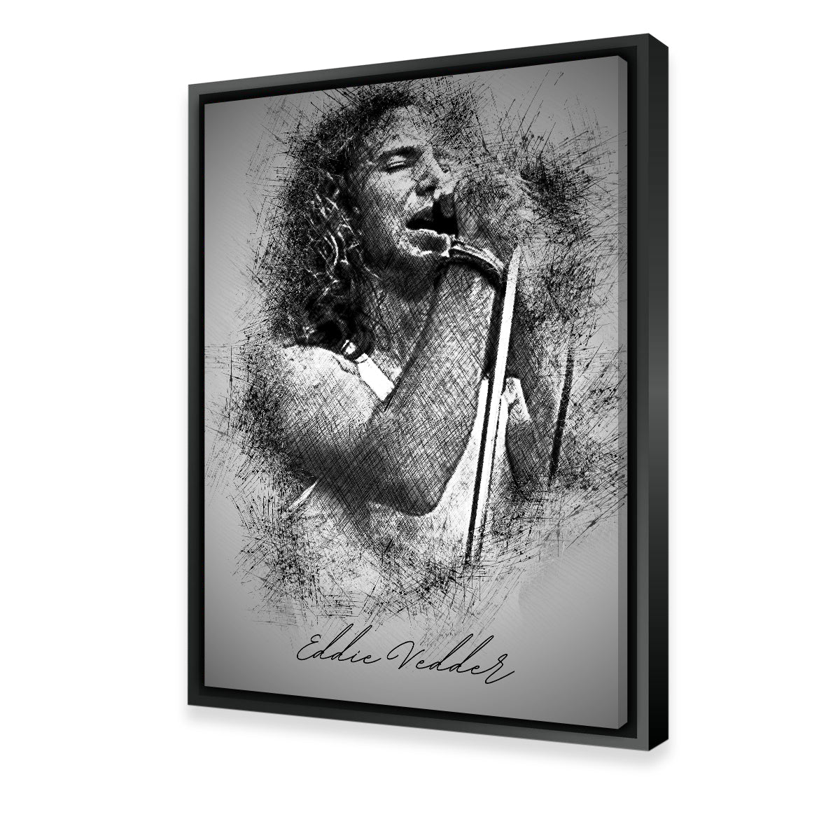 Eddie Vedder Sketch Wall Art
