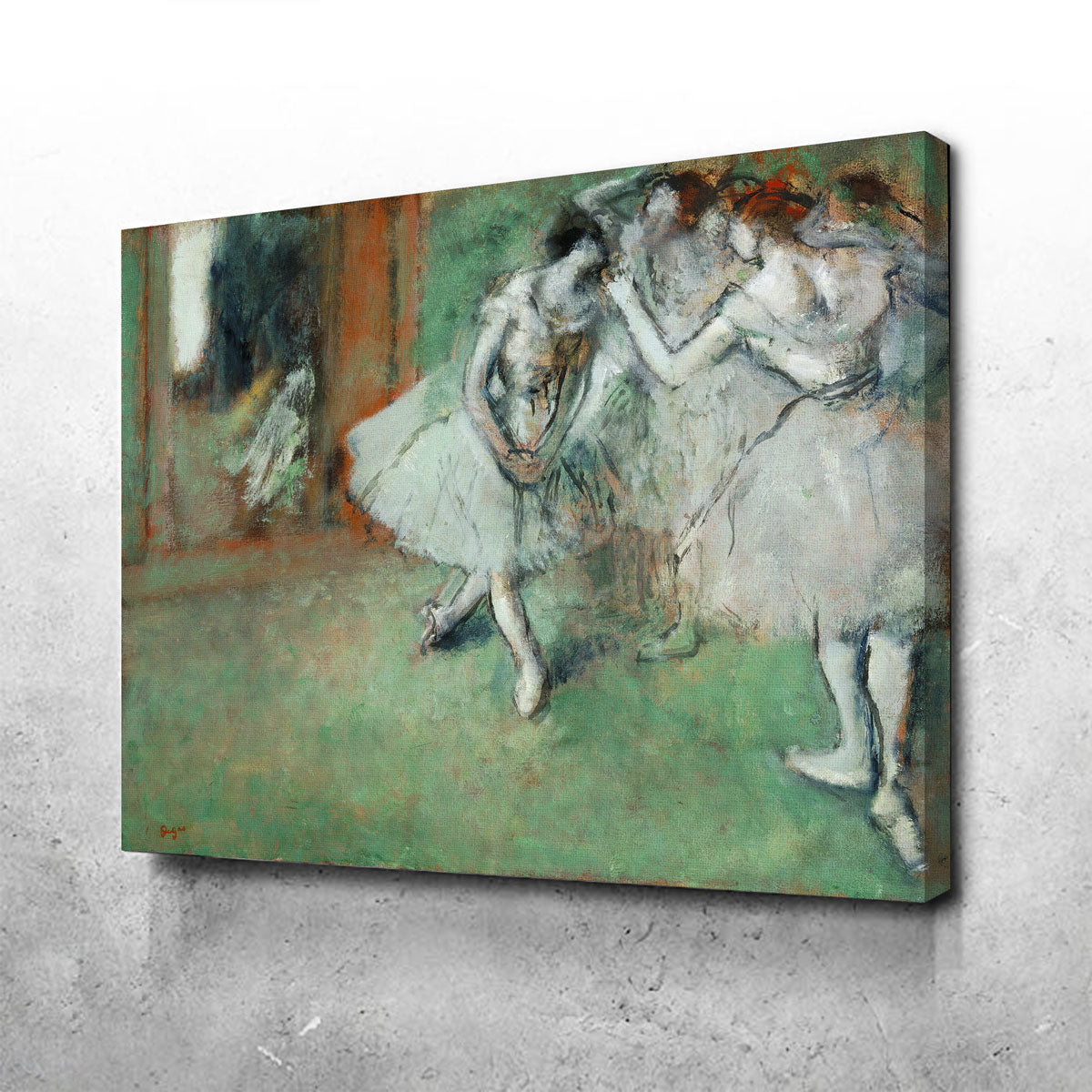 A Group of Dancers Wall Art