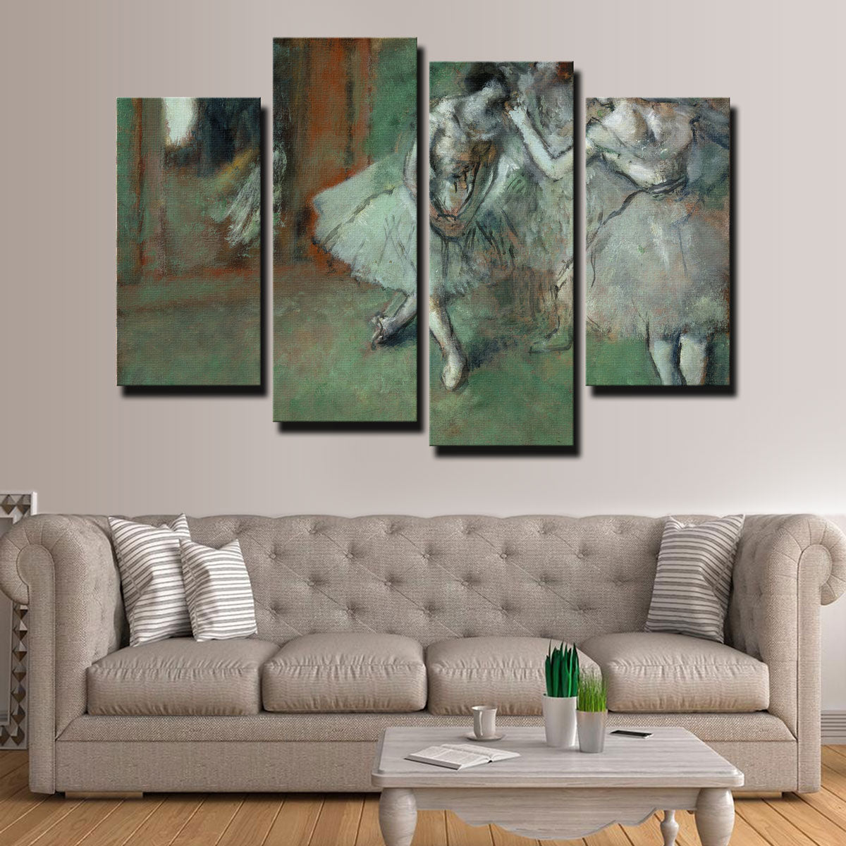 A Group of Dancers Wall Art