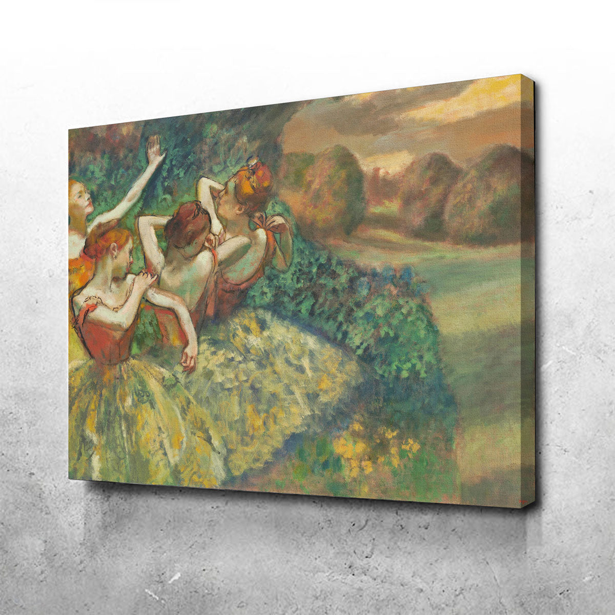 Four Dancers Wall Art