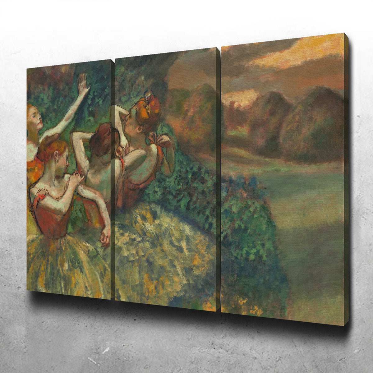 Four Dancers Wall Art
