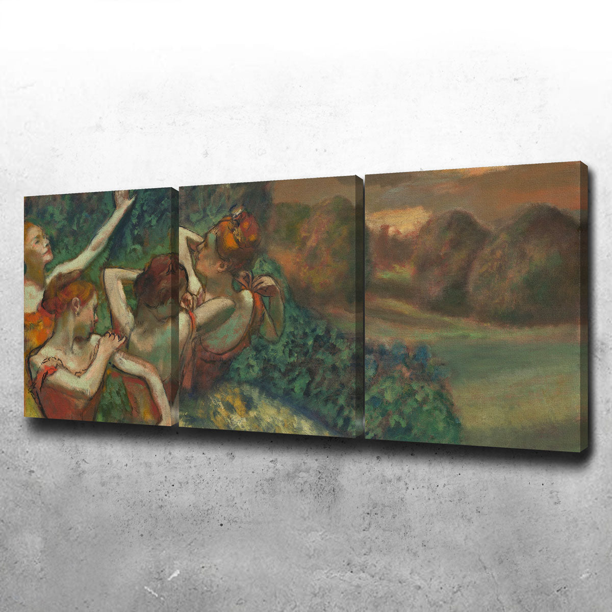 Four Dancers Wall Art