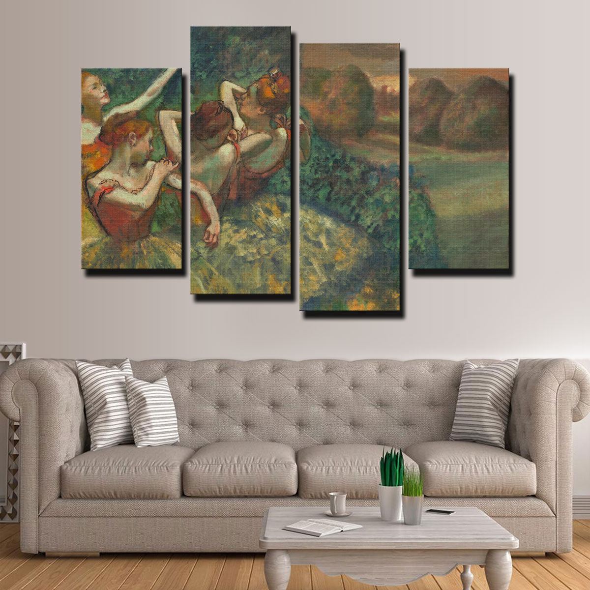 Four Dancers Wall Art