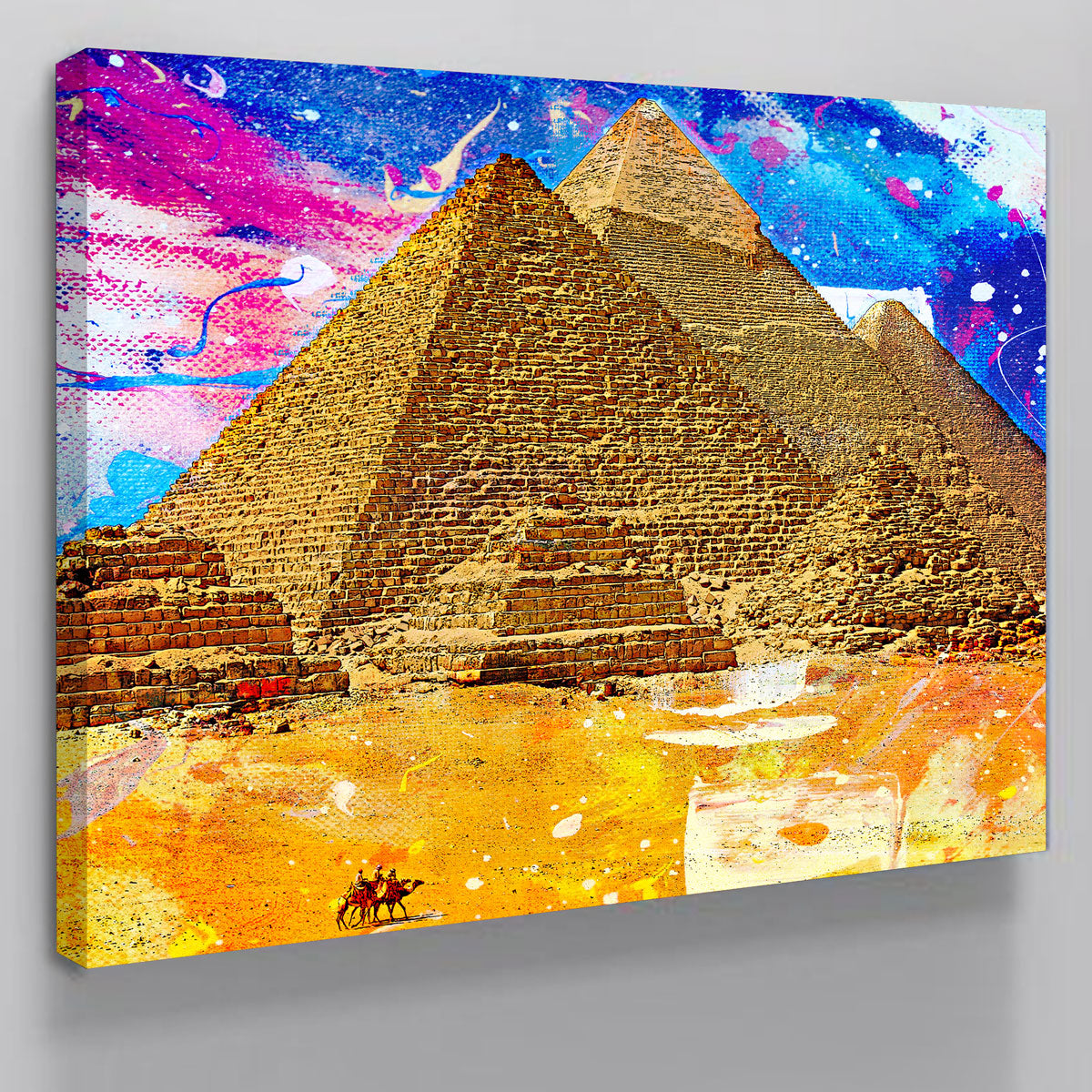 Egypt Pyramids Abstract