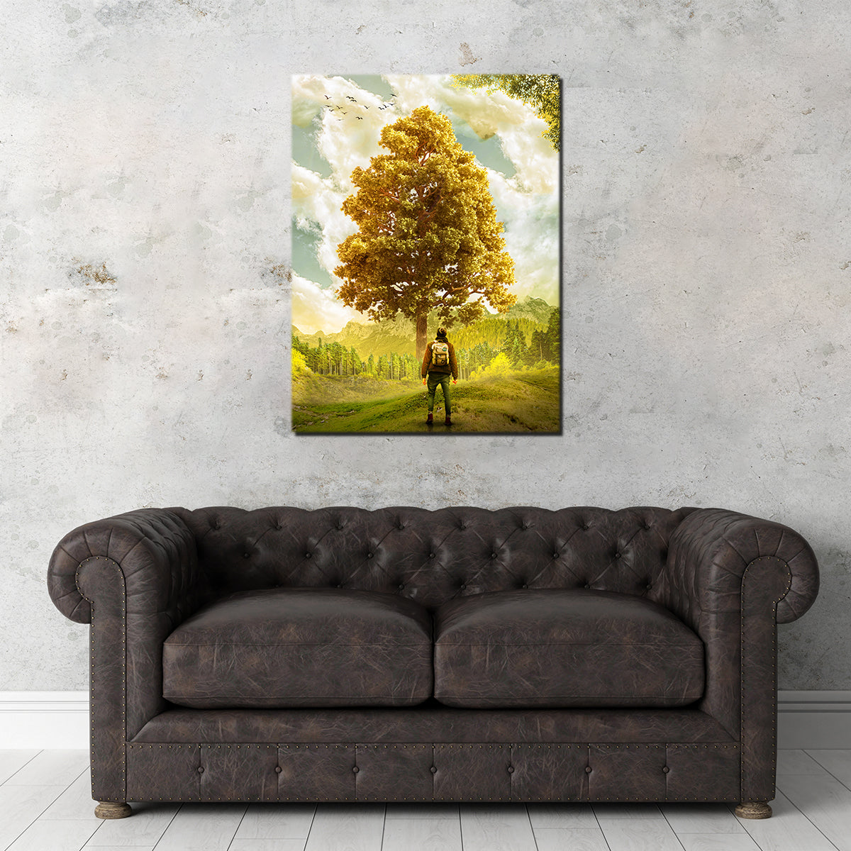 Elder Man Wall Art