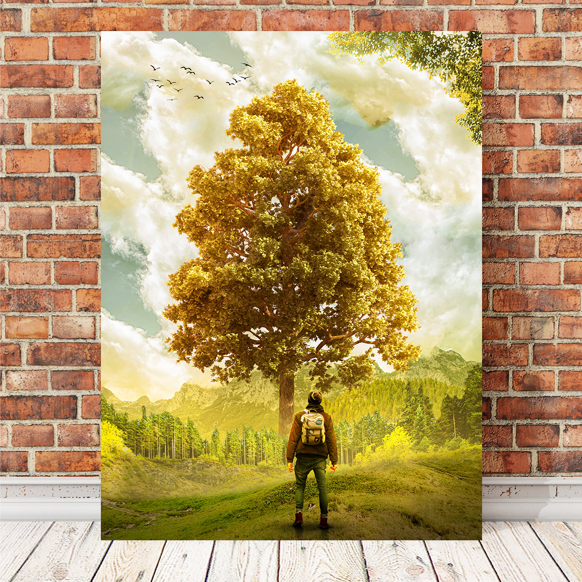 Elder Man Wall Art