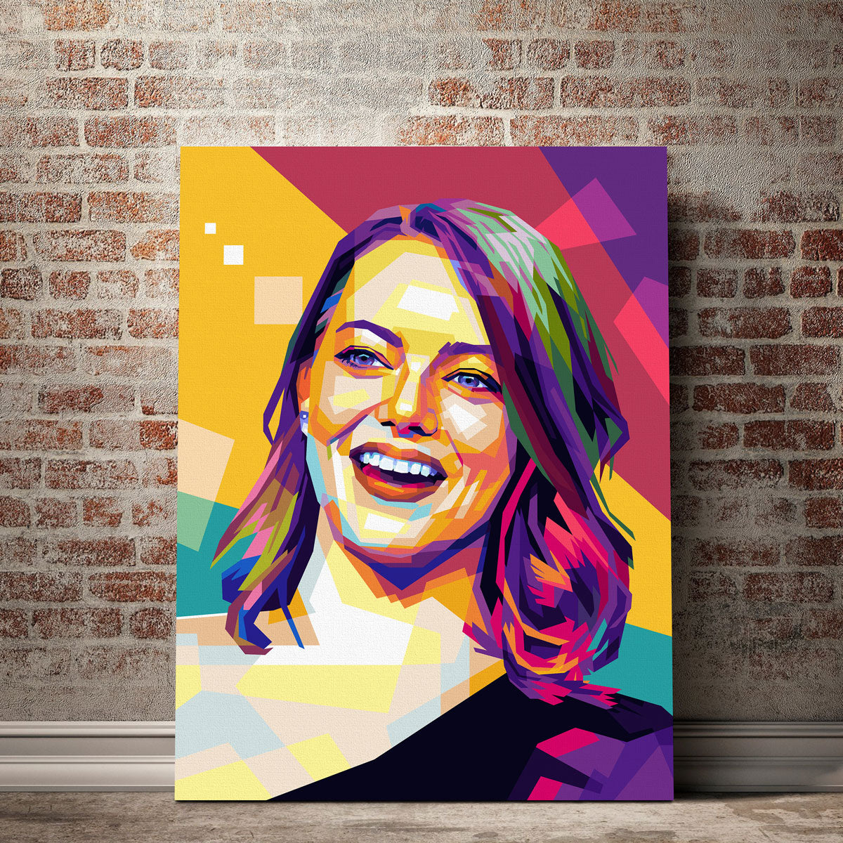 Emma Stone Wall Art