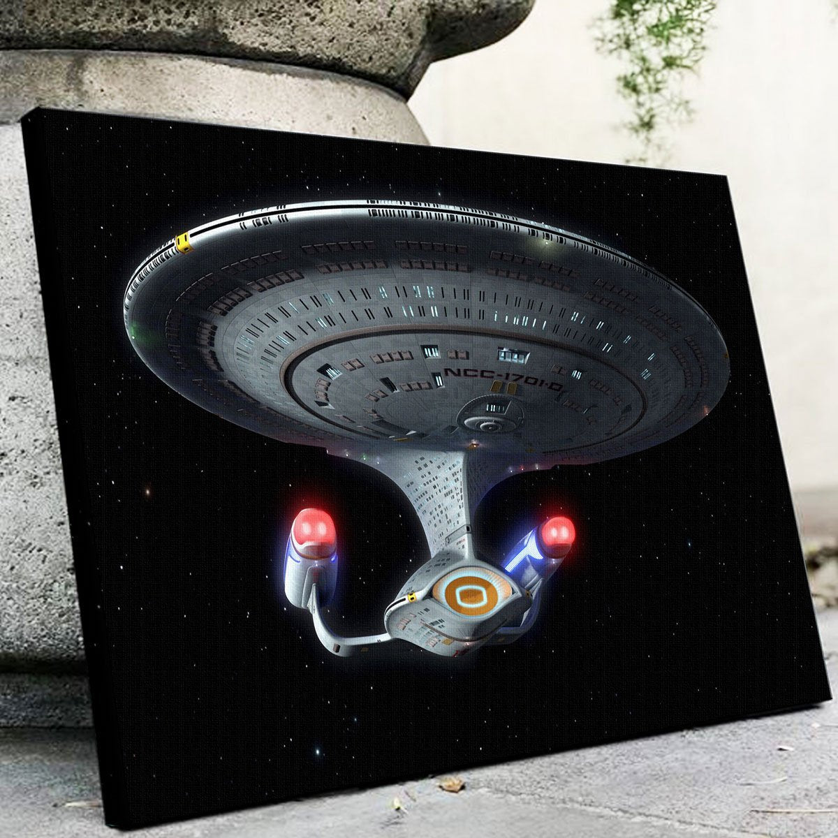 Enterprise D Wall Art