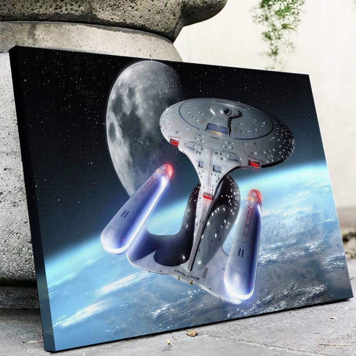 USS Enterprise-D Wall Art