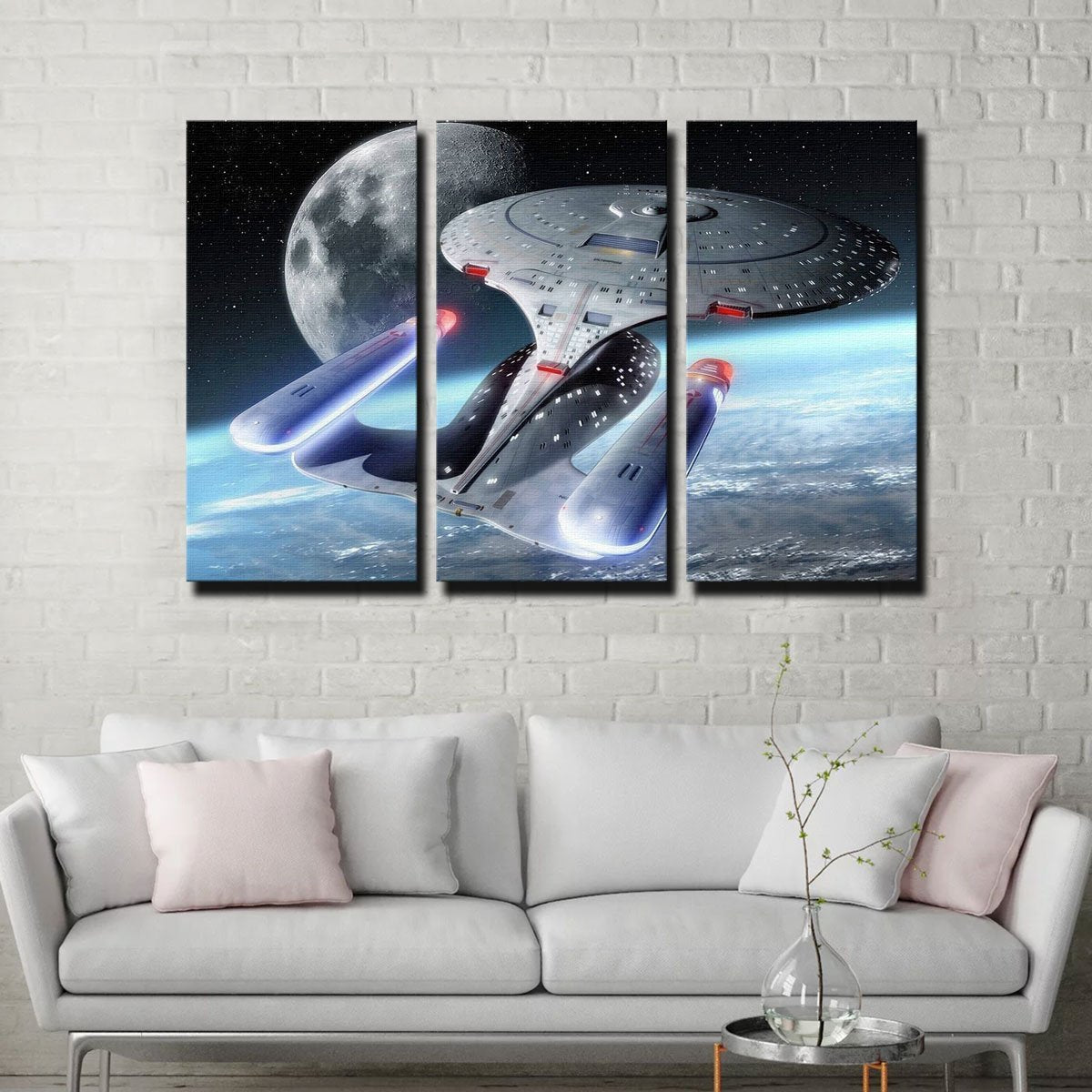 USS Enterprise-D Wall Art