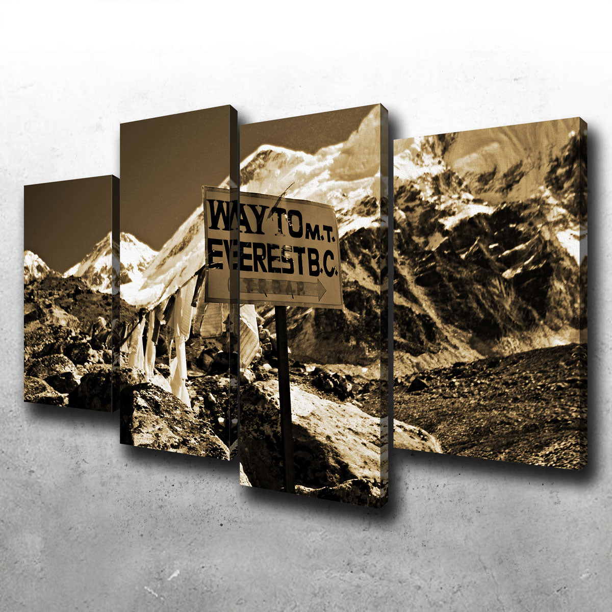 Everest Base Camp Canvas Set