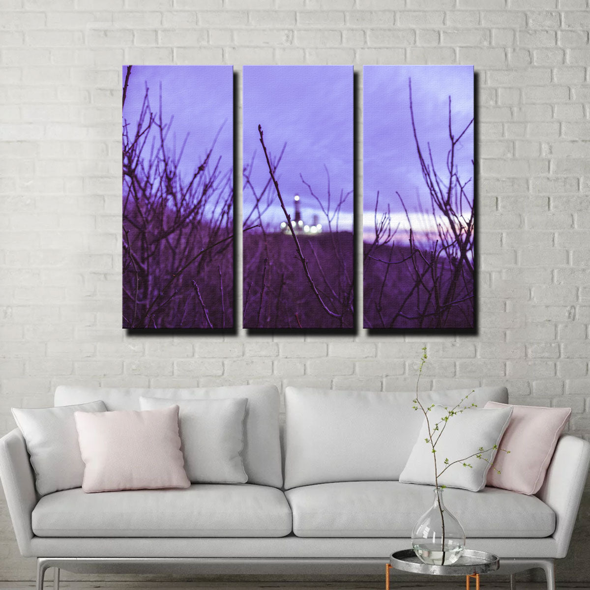 Faded Lighthouse Wall Art